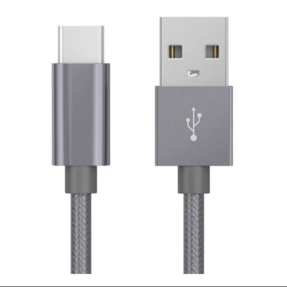 6-FT Just Wireless USB-C Charging Cable (GRAY)